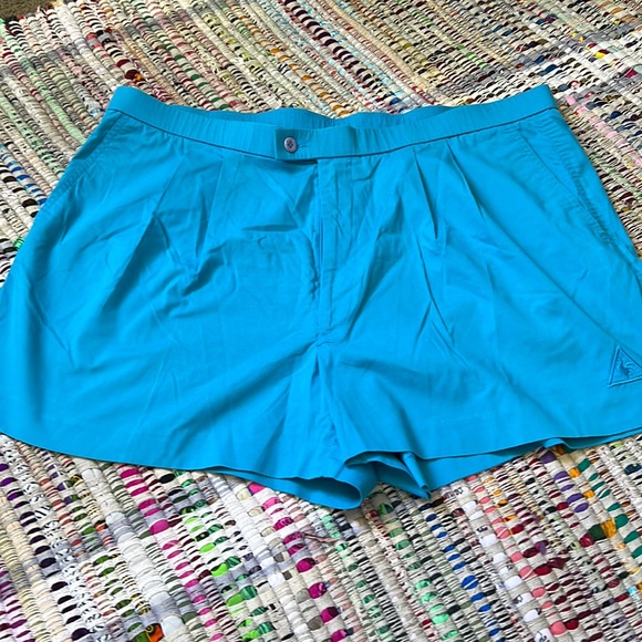 Short GLENTORAN Vintage 90's – Le Coq Sportif – Blanc – Homme